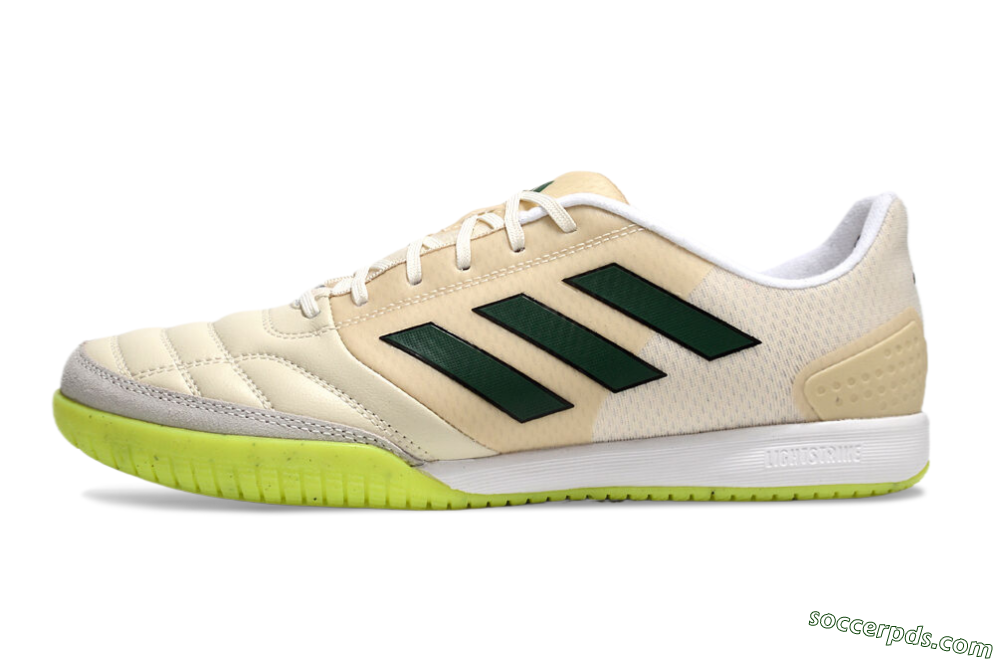 Adidas Competition Top IC Low-Tops Football Shoes - Brown/Green/White 2