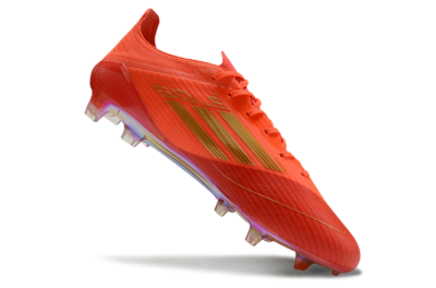 Adidas F50 Elite FG Low-Tops Football Boots - Red/Gold