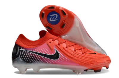 Nike Phantom Luna Elite NU FG Low-Tops Football Boots - Red/Black/White