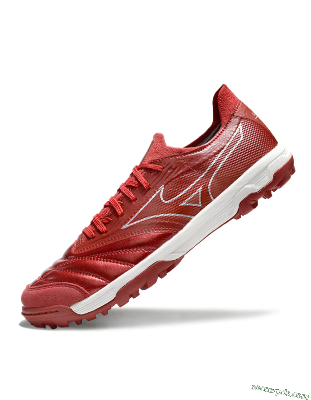 Mizuno Morelia Neo Sala TF Low-Tops Football Shoes - Red/Gold/White 5