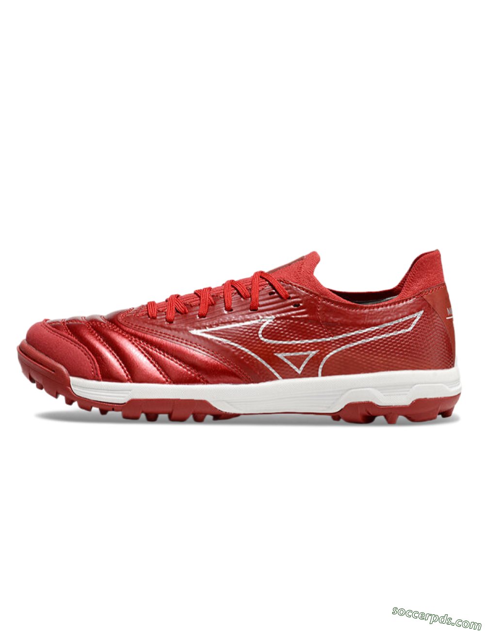 Mizuno Morelia Neo Sala TF Low-Tops Football Shoes - Red/Gold/White 2