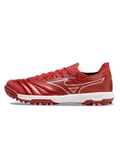 Mizuno Morelia Neo Sala TF Low-Tops Football Shoes - Red/Gold/White
