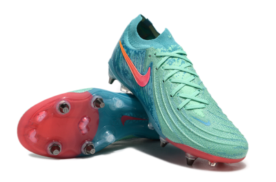 Nike Phantom Luna Elite SG Low-Tops Football Boots - Jade/Red/Blue