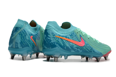 Nike Phantom Luna Elite SG Low-Tops Football Boots - Jade/Red/Blue