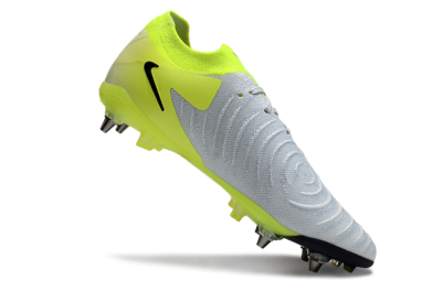 Nike Phantom Luna Elite SG Low-Tops Football Boots - Grey/Yellow/Black
