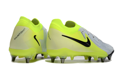 Nike Phantom Luna Elite SG Low-Tops Football Boots - Grey/Yellow/Black