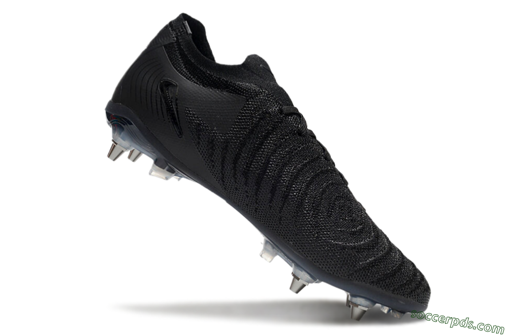 Nike Phantom Luna Elite SG Low-Tops Football Boots - Black/White/Blue 4