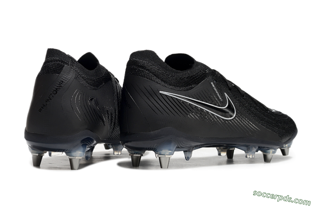 Nike Phantom Luna Elite SG Low-Tops Football Boots - Black/White/Blue 6