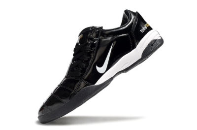 Nike Total 90 II IC Low-Tops Football Shoes - Black/White