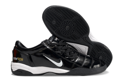 Nike Total 90 II IC Low-Tops Football Shoes - Black/White