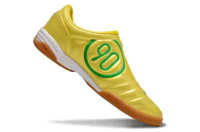 Nike Total 90 II IC Low-Tops Football Shoes - Yellow/Green/White