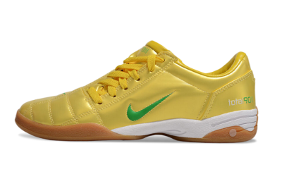 Nike Total 90 II IC Low-Tops Football Shoes - Yellow/Green/White
