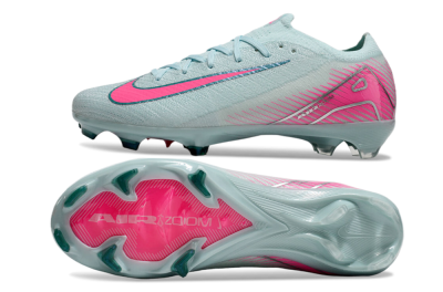 Nike Air Zoom Mercurial Vapor 16 Elite FG Low-Tops Football Boots - Jade/Pink/Silver