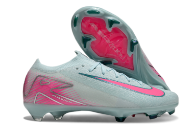 Nike Air Zoom Mercurial Vapor 16 Elite FG Low-Tops Football Boots - Jade/Pink/Silver
