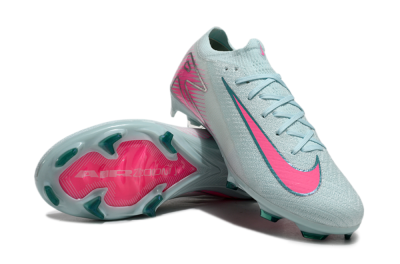Nike Air Zoom Mercurial Vapor 16 Elite FG Low-Tops Football Boots - Jade/Pink/Silver