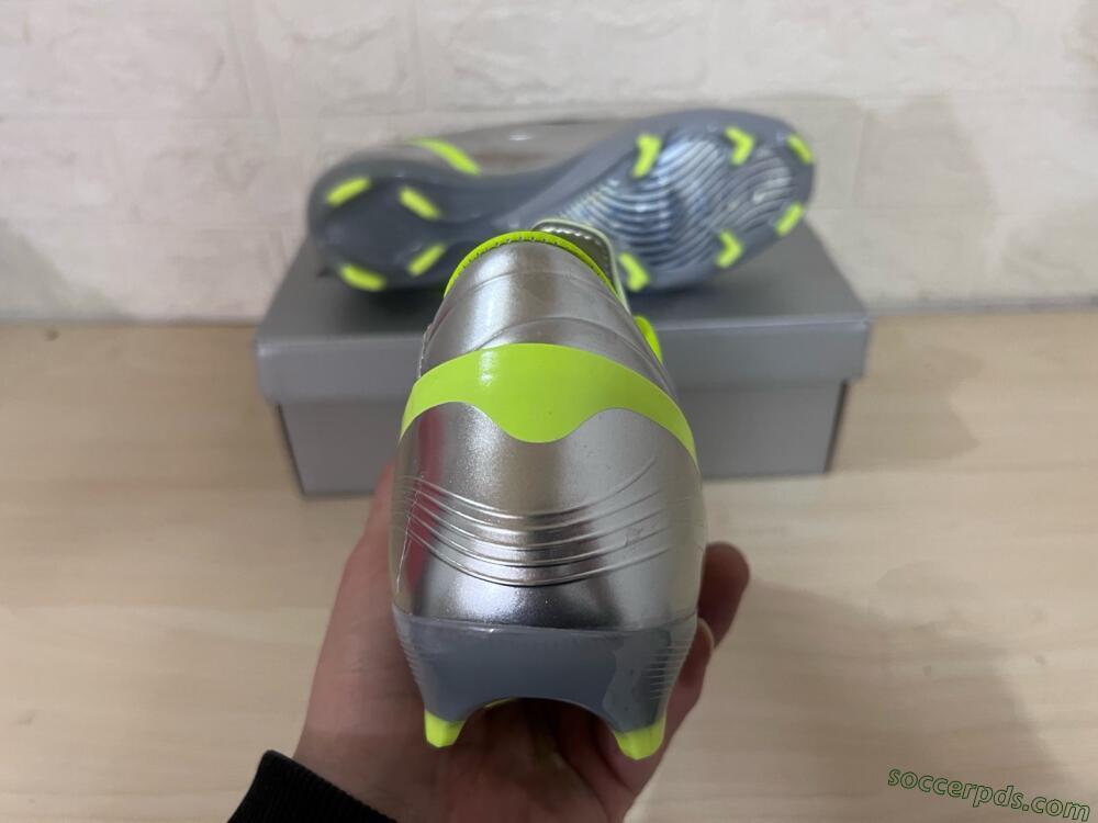 Nike Zoom Mercurial Vapor 1 Rgn SE FG Low-Tops Football Boots - Silver/Black/Yellow
