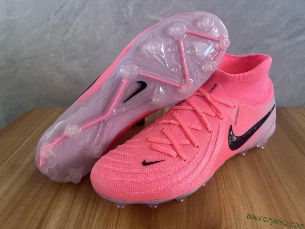 Nike Phantom Luna Elite AG High-Tops Football Boots - Pink/Black