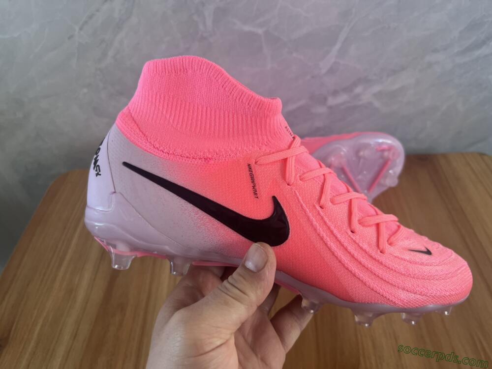 Nike Phantom Luna Elite AG High-Tops Football Boots - Pink/Black