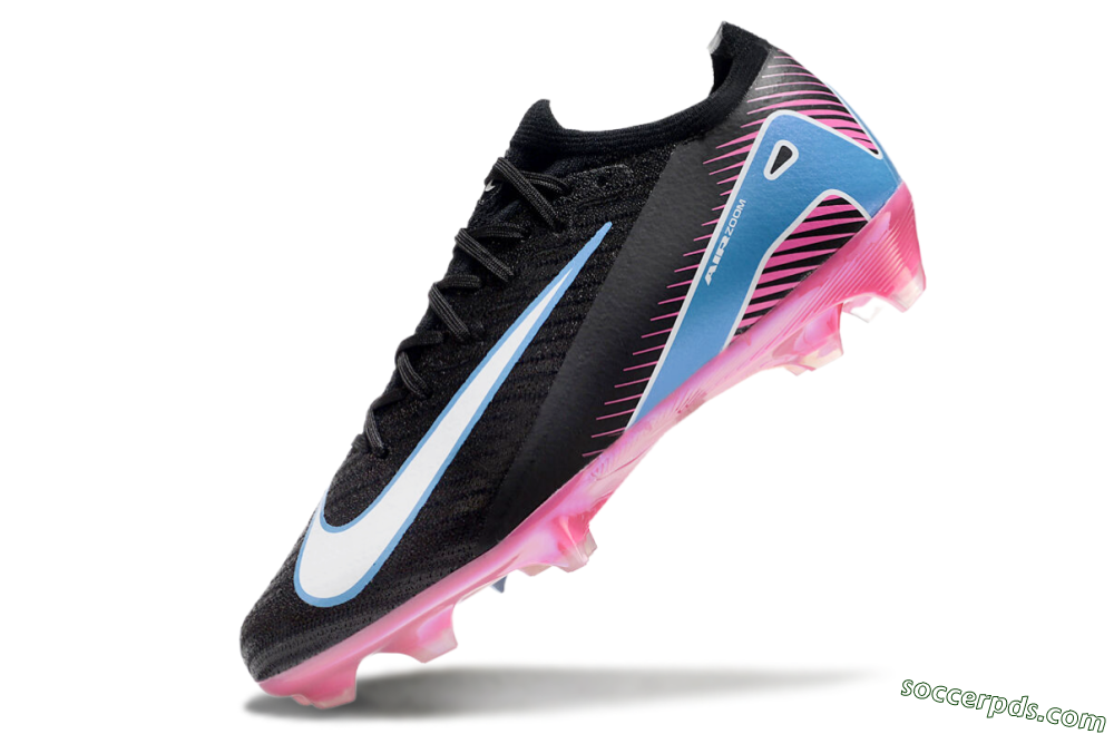 Nike Air Zoom Mercurial Vapor 16 Elite FG Low-Tops Football Boots - Black/Blue/White/Pink 5