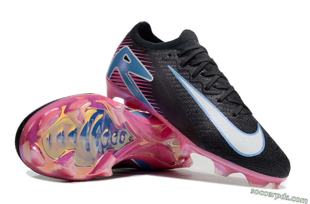 Nike Air Zoom Mercurial Vapor 16 Elite FG Low-Tops Football Boots - Black/Blue/White/Pink 0