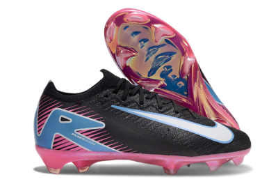 Nike Air Zoom Mercurial Vapor 16 Elite FG Low-Tops Football Boots - Black/Blue/White/Pink