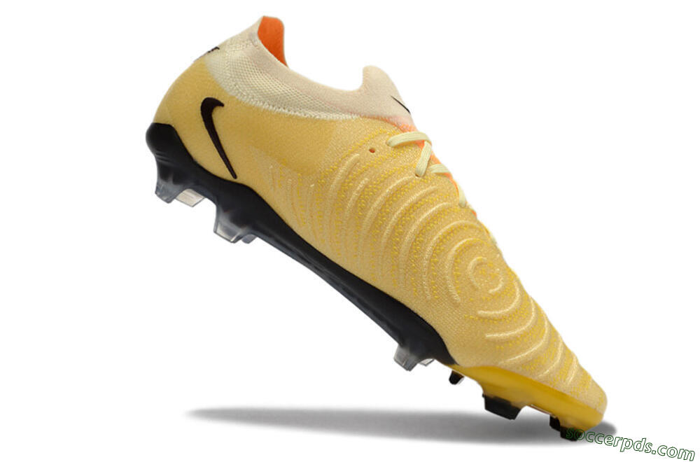 Nike Phantom GX 2 Elite FG Low-Tops Football Boots - Yellow/Black 4