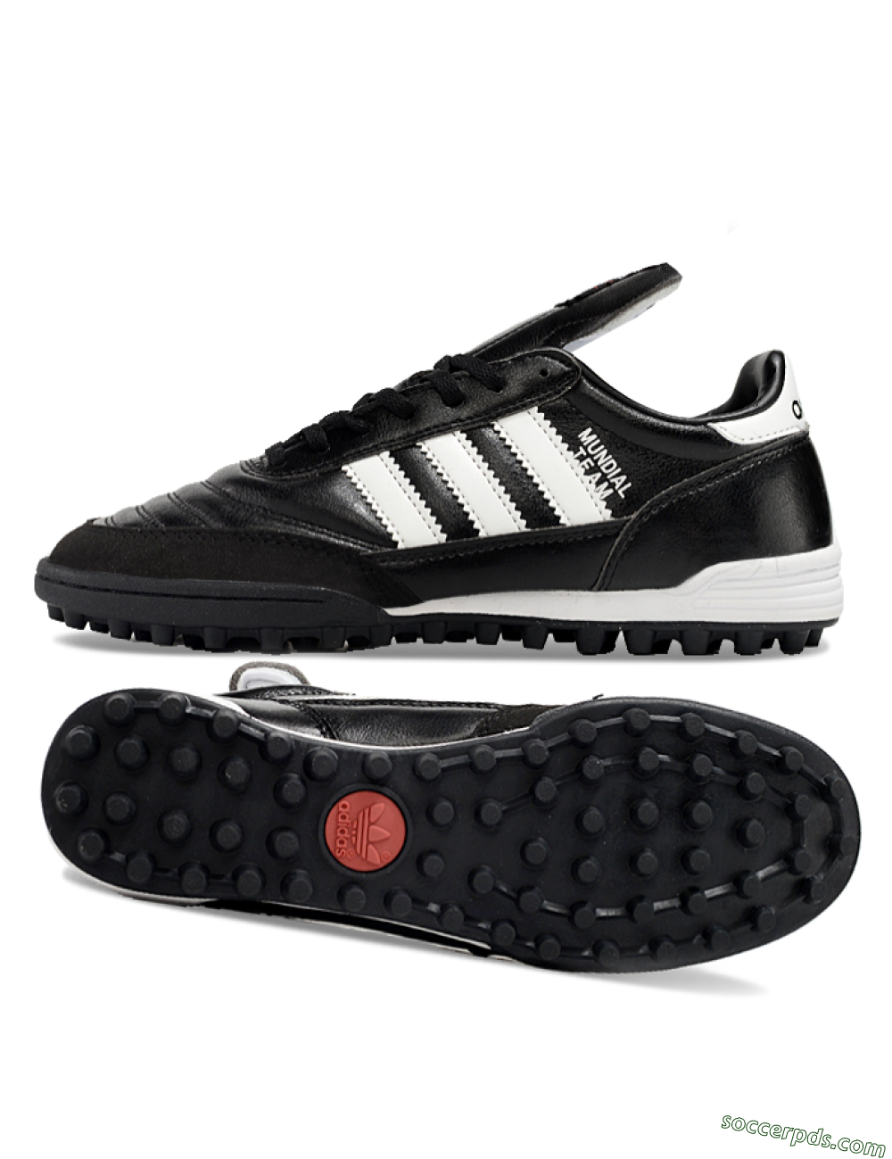 Adidas Mundial Team Astro TF Low-Tops Football Shoes - Black/White 0
