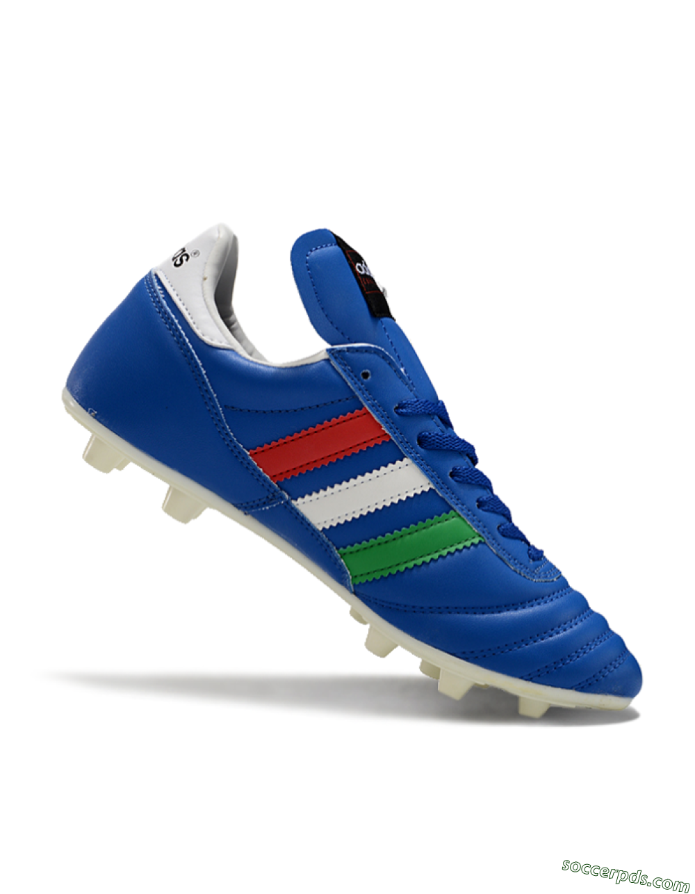 Adidas Mundial Team Astro TF Low-Tops Football Shoes - Blue/Green/Red 3