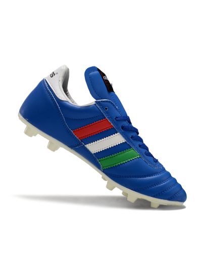 Adidas Mundial Team Astro TF Low-Tops Football Shoes - Blue/Green/Red