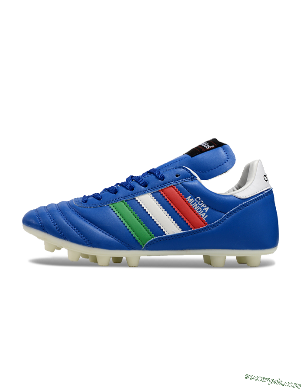 Adidas Mundial Team Astro TF Low-Tops Football Shoes - Blue/Green/Red 1