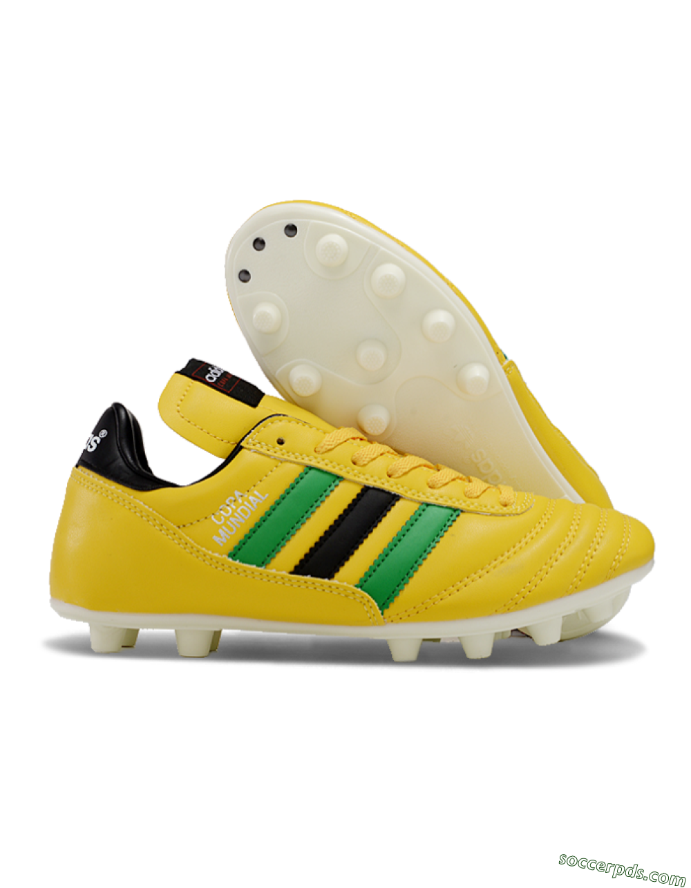 Adidas Mundial Team Astro TF Low-Tops Football Shoes - Yellow/Green/Black 1