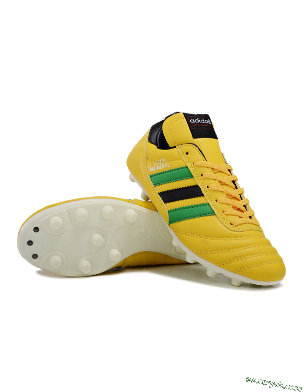 Adidas Mundial Team Astro TF Low-Tops Football Shoes - Yellow/Green/Black 3