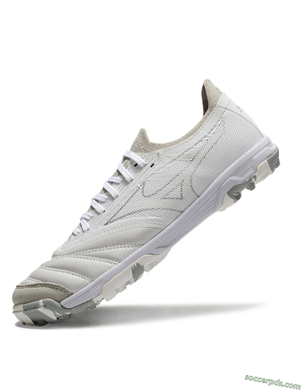 Mizuno Morelia Neo Sala TF Low-Tops Football Shoes - Grey/White/Camo 5