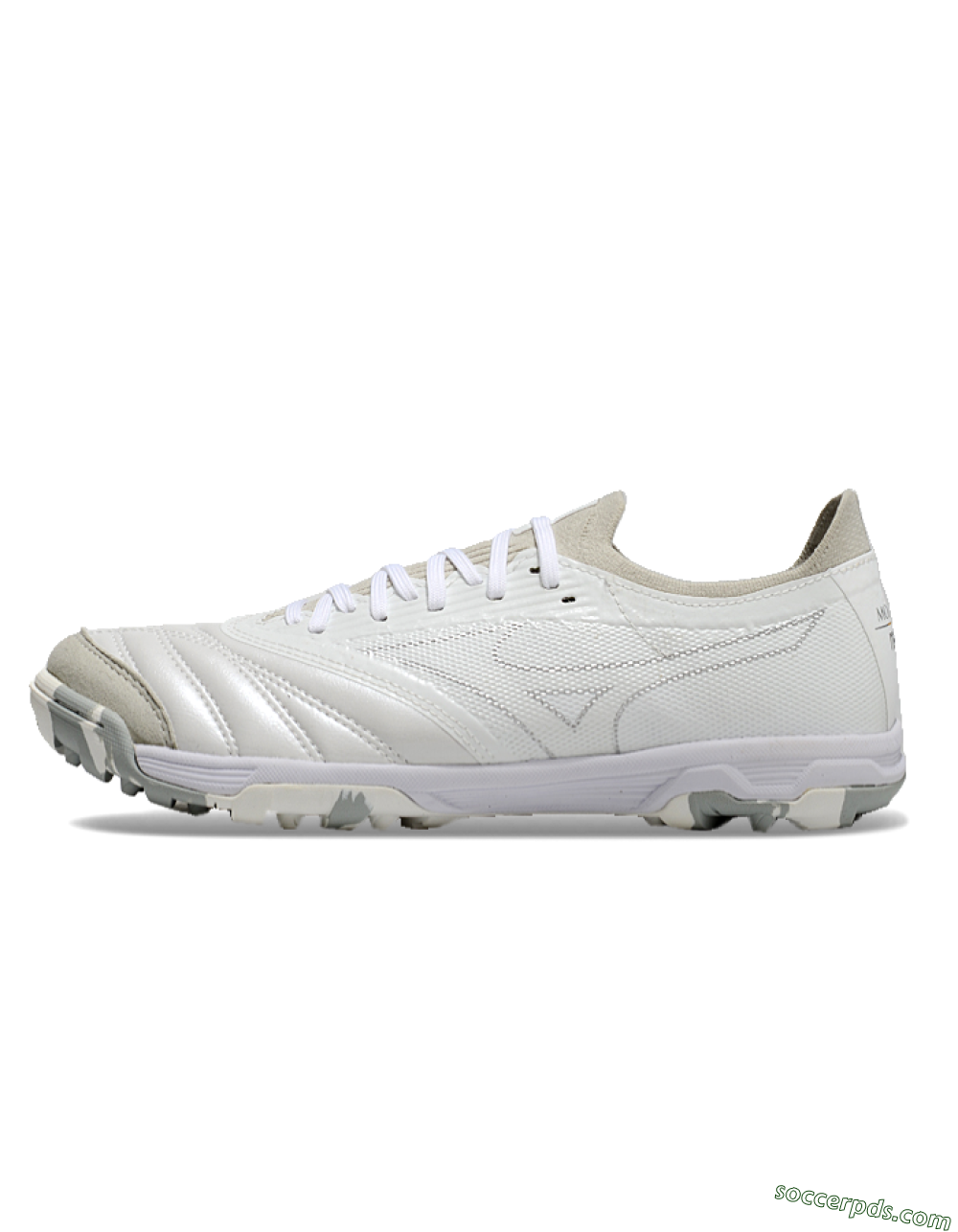 Mizuno Morelia Neo Sala TF Low-Tops Football Shoes - Grey/White/Camo 2
