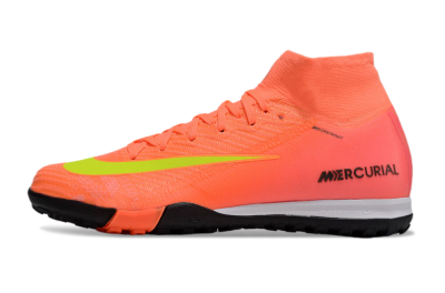 Nike Air Zoom Mercurial Superfly 10 Elite TF High-Tops Football Shoes - Red/Yellow/White