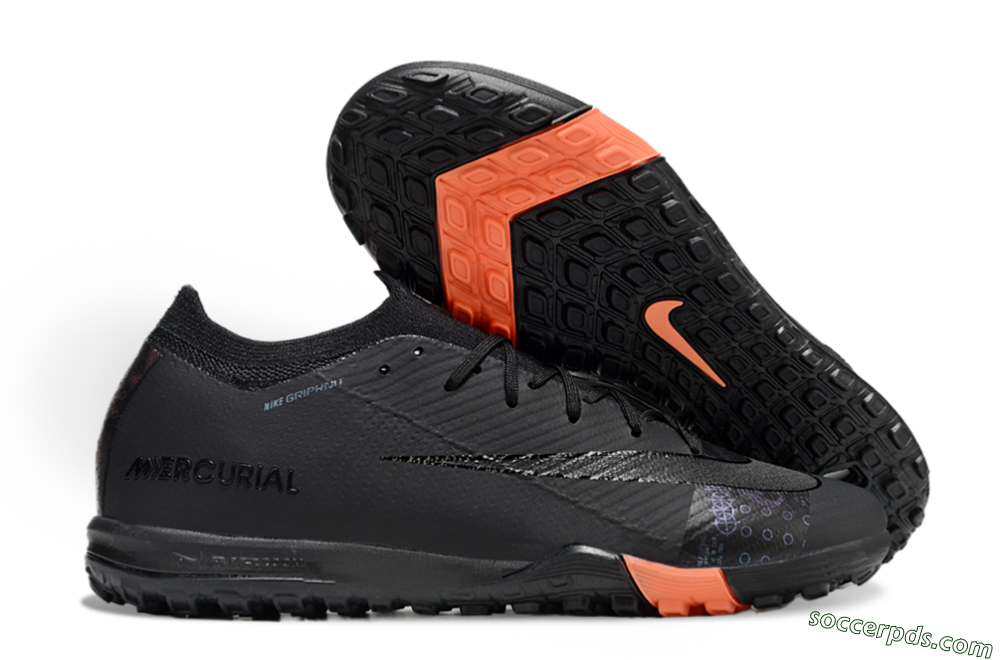 Nike Air Zoom Mercurial Vapor 16 Elite TF Low-Tops Football Shoes - Black/Red 1