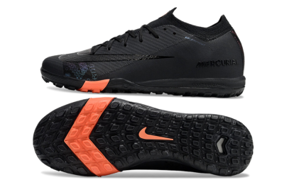 Nike Air Zoom Mercurial Vapor 16 Elite TF Low-Tops Football Shoes - Black/Red