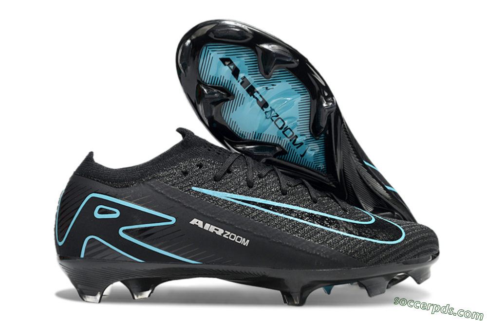 Nike Air Zoom Mercurial Vapor 16 Elite FG Low-Tops Football Boots - Black/Jade/White 1