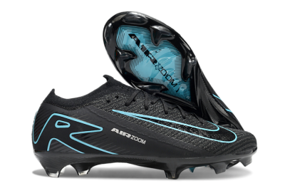 Nike Air Zoom Mercurial Vapor 16 Elite FG Low-Tops Football Boots - Black/Jade/White