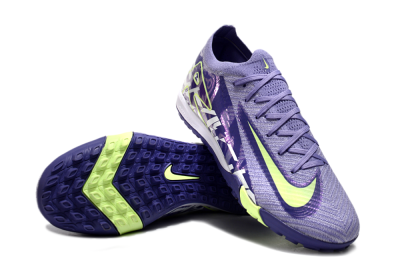 Nike Air Zoom Mercurial Vapor 16 Elite TF Low-Tops Football Shoes - Purple/Yellow/White