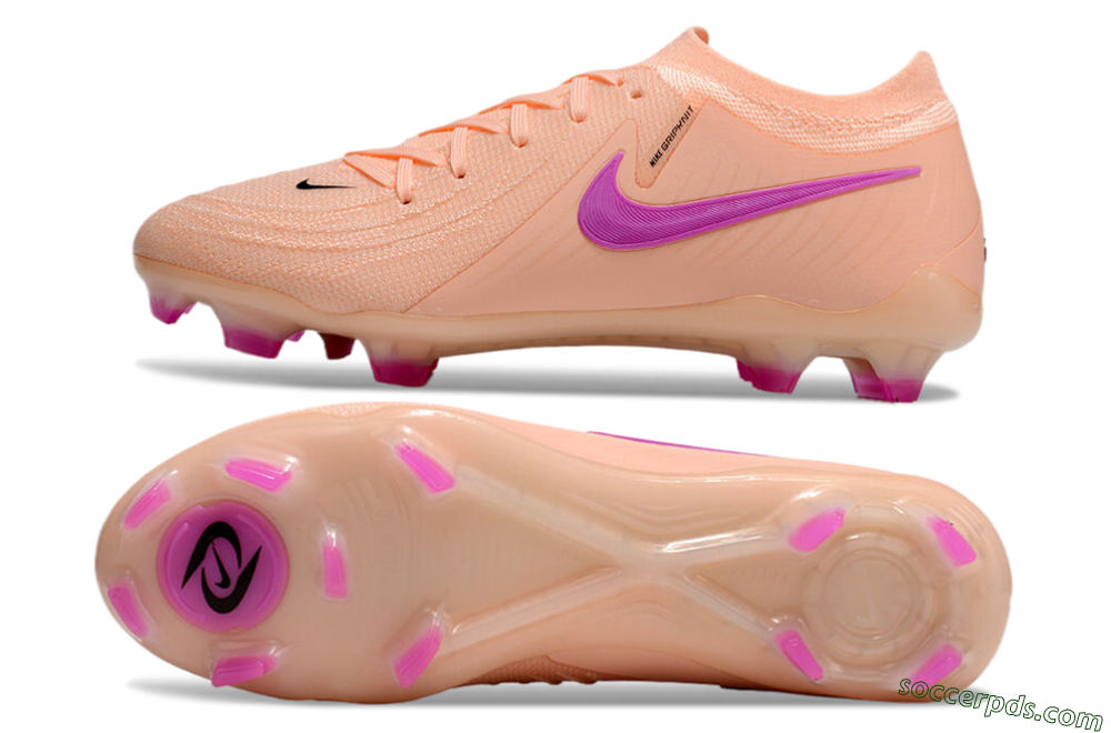 Nike Phantom Luna Elite FG Low-Tops Football Boots - Pink/Black/Purple 0
