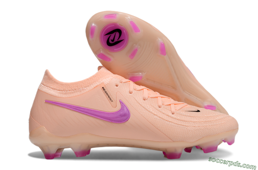 Nike Phantom Luna Elite FG Low-Tops Football Boots - Pink/Black/Purple 1