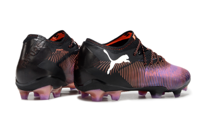 Puma Future 8 Ultimate FG Low-Tops Football Boots - Black/Purple/Red