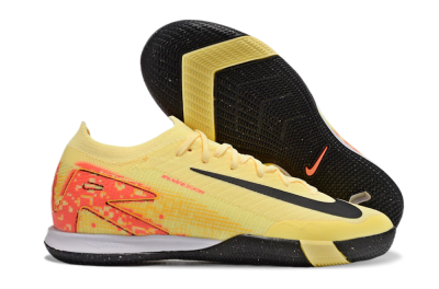 Nike Air Zoom Mercurial Vapor 16 Elite IC Low-Tops Football Shoes - Yellow/Black/Red