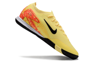 Nike Air Zoom Mercurial Vapor 16 Elite IC Low-Tops Football Shoes - Yellow/Black/Red