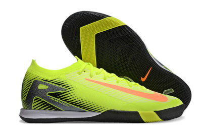 Nike Air Zoom Mercurial Vapor 16 Elite IC Low-Tops Football Shoes - Yellow/Orange/Silver
