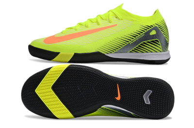 Nike Air Zoom Mercurial Vapor 16 Elite IC Low-Tops Football Shoes - Yellow/Orange/Silver