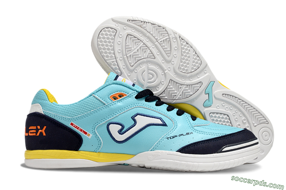 Joma Top Flex IC Low-Tops Football Shoes - Jade/Black/Yellow 1