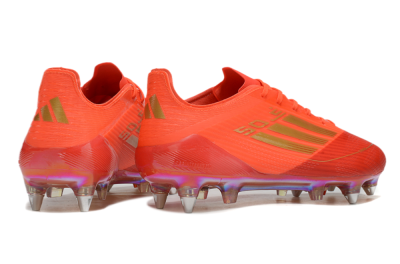 Adidas F50 Elite SG Low-Tops Football Boots - Red/Gold