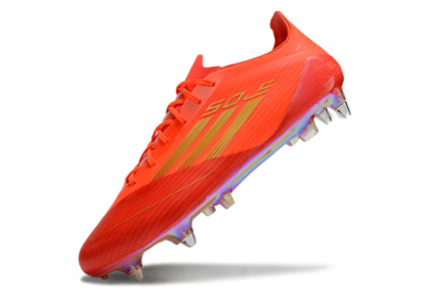Adidas F50 Elite SG Low-Tops Football Boots - Red/Gold